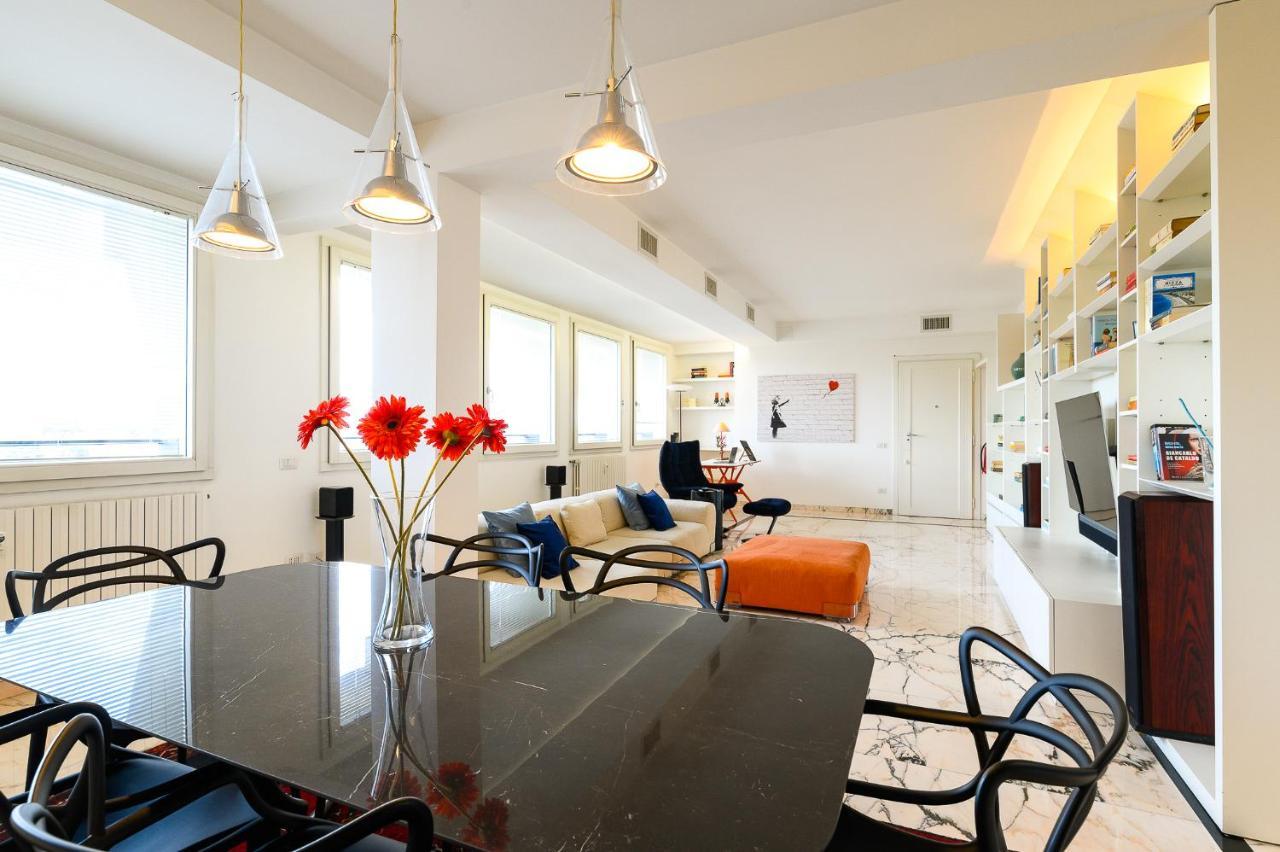 شقة Peaceful Penthouse With Garage By Ndp Rent روما المظهر الخارجي الصورة